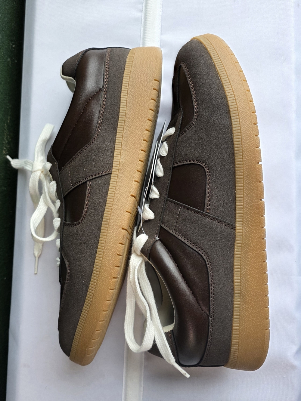 Madden NYC Men's M-Morddy Lace-Up Casual Shoes Men's Size 9 Dark Brown